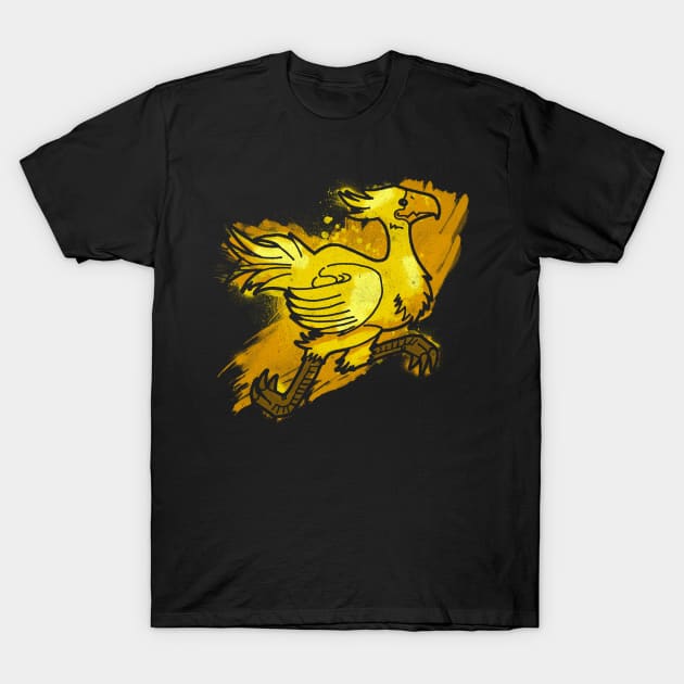 Running Chocobo T-Shirt by AlexRoivas